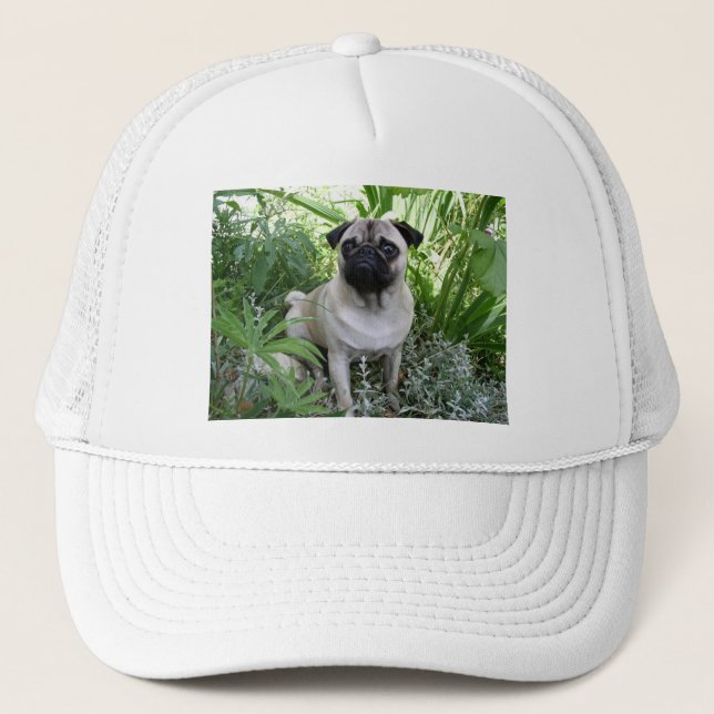 Mops Truckerkappe (Vorderseite)