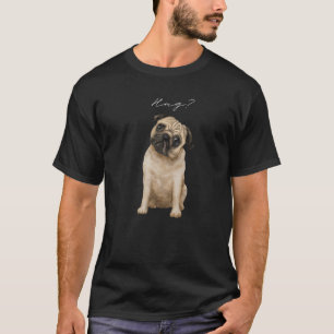 Mops Umarmen Niedlicher Liebe Möpse Design T-Shirt