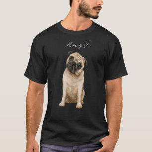 Mops Umarmen Niedlicher Liebe Möpse Design T-Shirt