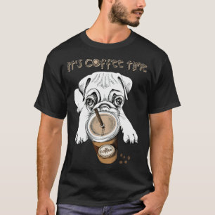Mops und 2-Gang-Becher T-Shirt
