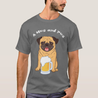 Mops- und Bierliebhaber T-Shirt