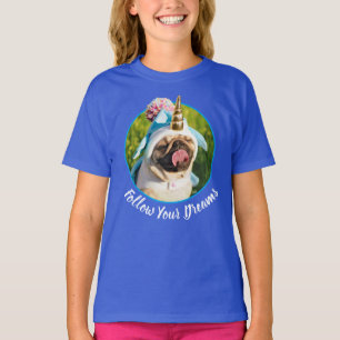 Mops Unicorn T-Shirt