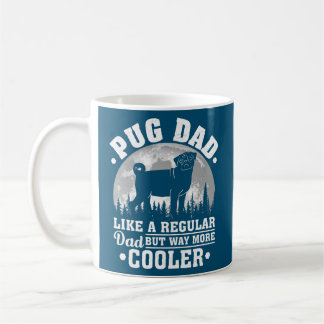 Mops Vater wie ein regelmäßiger Vater Funny Mops H Kaffeetasse