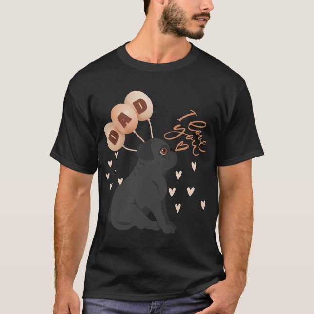 Mops-Vati T-Shirt (Vorderseite)