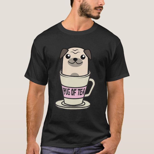 Mops von Tee | Coole pflanzliche Getränke Hunger A (Vorderseite)