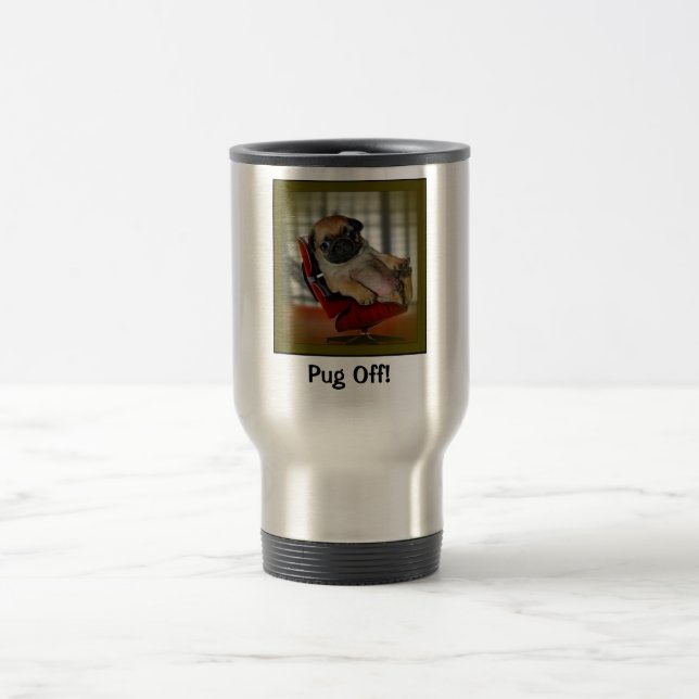 Mops weg! reisebecher (Mittel)