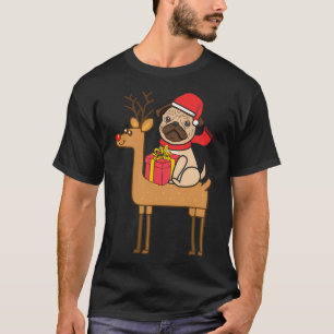 Mops Weihnachten T-Shirt