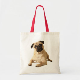 Mops Welpen Hund Leinwand Totbeutel Tragetasche