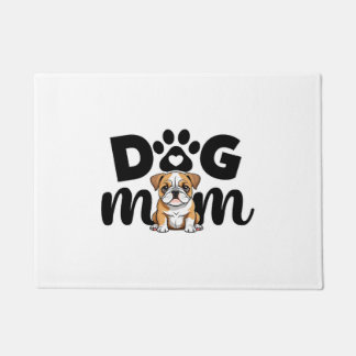 Mops Welpen Hund Mama Hund Lover Fußmatte
