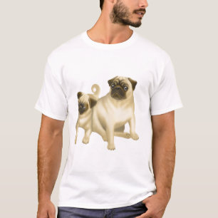 Mops-Welpen-T - Shirt