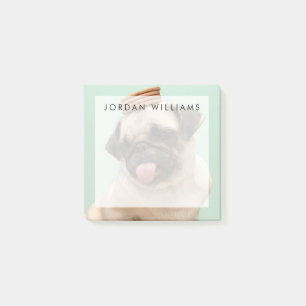 Mops Will Leckereien Post-it Klebezettel