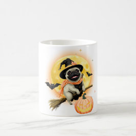 "Mops Wizard Tasse - Magical & Niedlich Mops Coffe