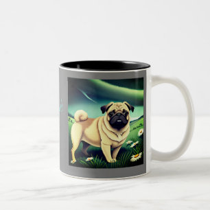 Mops "y good day Tasse