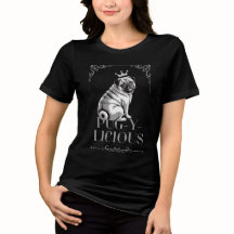 Mops-y-licious Mops Hunde Mama Schwarz