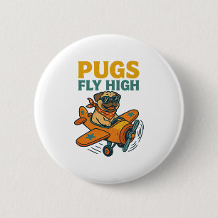 Möpse fliegen hoch button