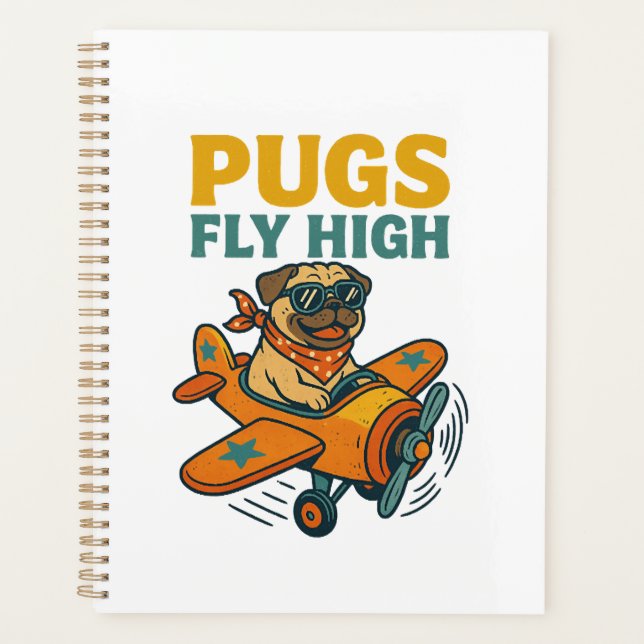 Möpse fliegen hoch planer (Vorderseite)