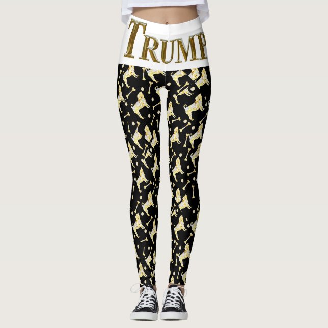 Möpse Leggings (Vorderseite)