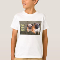 Möpse und Umarmungs-KinderT - Shirt
