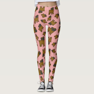 Möpsen #6 Rosa Leggings