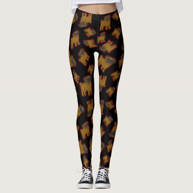 Möpsen #7 leggings (Vorderseite)