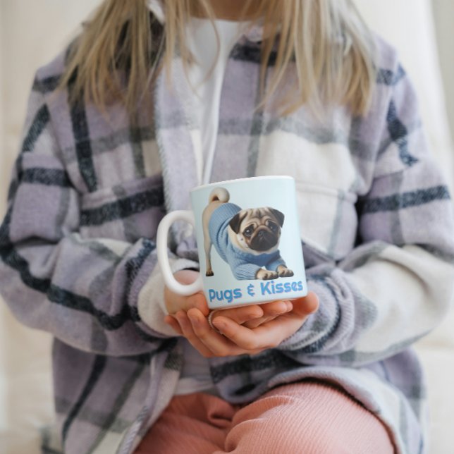 Möpsen & Kisses Kaffeetasse (Von Creator hochgeladen)