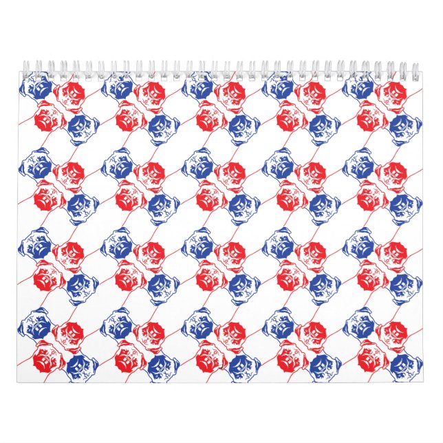 Möpsen über Möpsen und Möpsen Kalender (Titelbild)