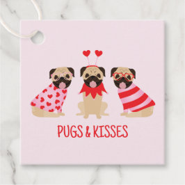 Möpsen und Küss Niedliche Mops Hunde Geschenkanhänger