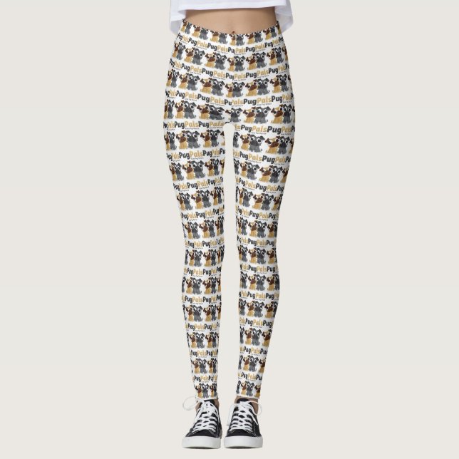 Mopskumpel-Leggings Leggings (Vorderseite)