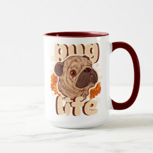 Mopsleben für Mopsliebhaber Tasse