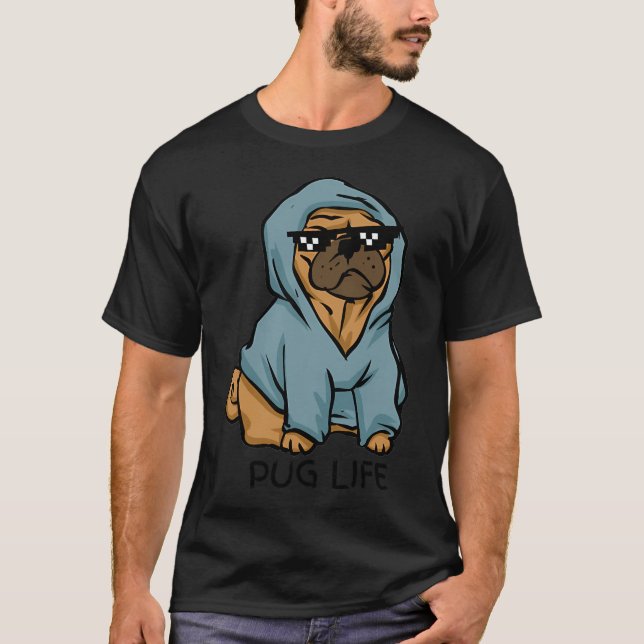 MOPSLEBEN T-Shirt (Vorderseite)