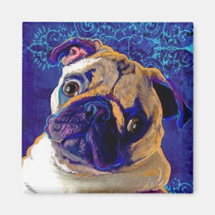 Mopsmagnet Magnet