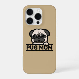MOPSMAMA – Lustiges und süßes Geschenk für Mops-Li iPhone 16 Pro Hülle