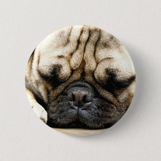 Mopswelpe Button