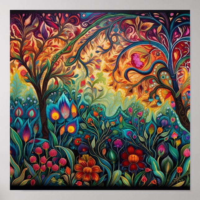 Moquette de décoration bohème (Devant)