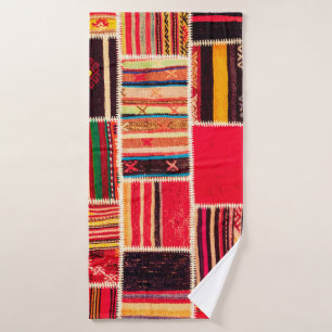 Moquette turque patchwork fait main. Patchwork Pat
