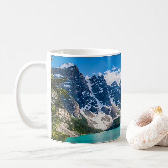 Moraine Lake, Banff National Park Kaffeetasse (Mit Donut)
