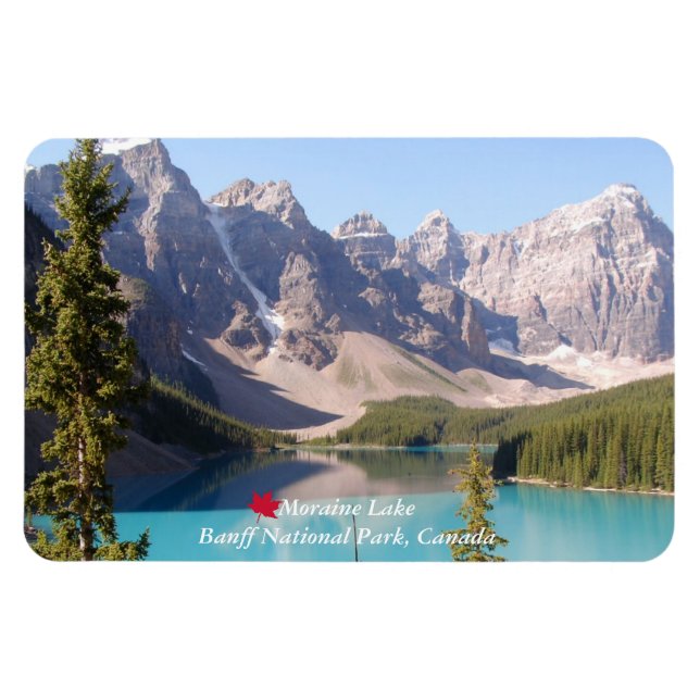 ©Moraine Lake/Banff National Park, Kanada Magnet (Horizontal)