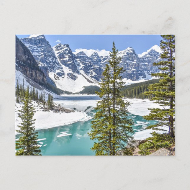 Moraine Lake, Banff National Park, Kanada Postkarte (Vorderseite)