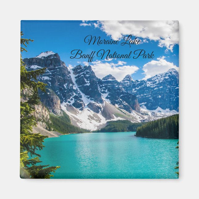 Moraine Lake, Banff National Park Magnet (Vorne)