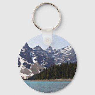 Moraine Lake in Banff Schlüsselanhänger