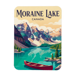 Moraine Lake Kanada Magnet