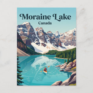 Moraine Lake Kanada Postkarte