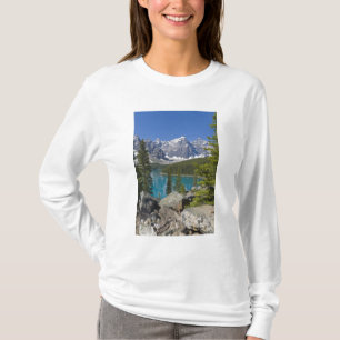 Moraine Lake, Kanadische Rocky Mountains, Alberta, T-Shirt
