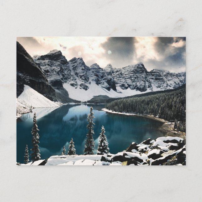 Moraine Lake Postcard Postkarte (Vorderseite)