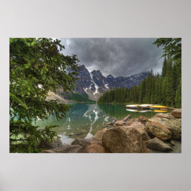 Moraine Lake Poster (Vorne)