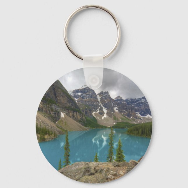 Moraine Lake Schlüsselanhänger (Vorderseite)