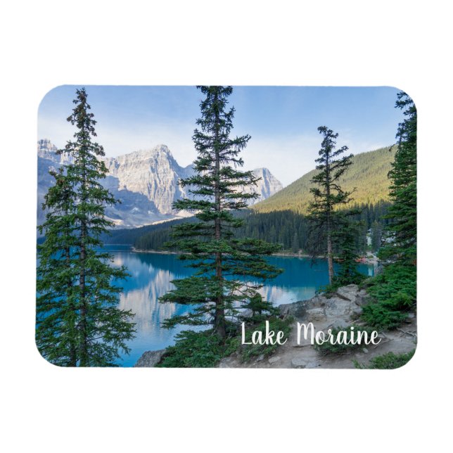 Moraine-See in Banff Canada Magnet (Horizontal)