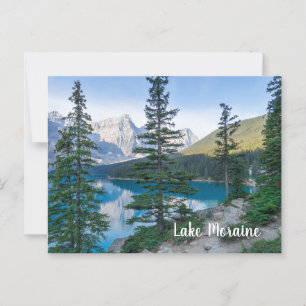 Moraine-See in Banff Canada Postkarte
