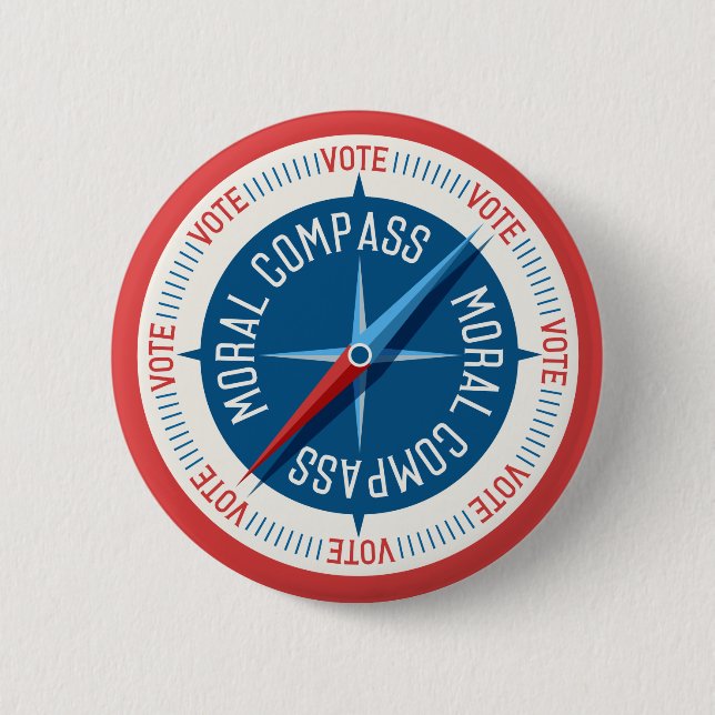 Moral Compass Button (Vorderseite)
