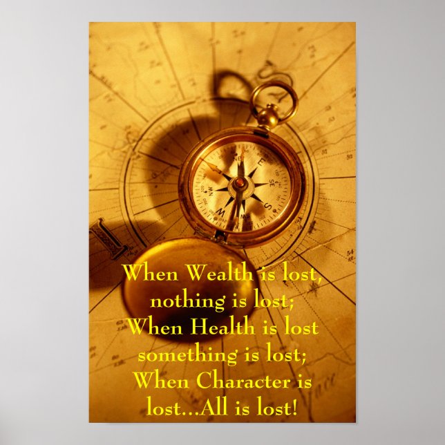 Moral Compass Poster (Vorne)